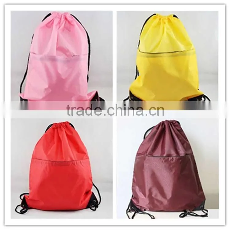 Logo customize bag non drawstring bag for promotion