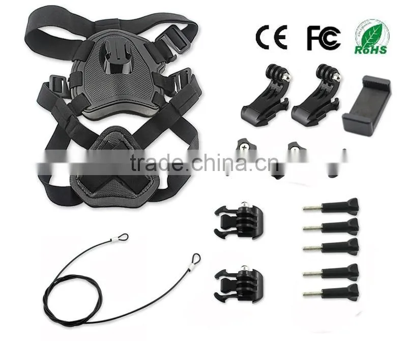New Factory Price Wholesale Pet Dog Accessories for gopro/SJcam/Xiaomi Yi camera and phone dog accessories