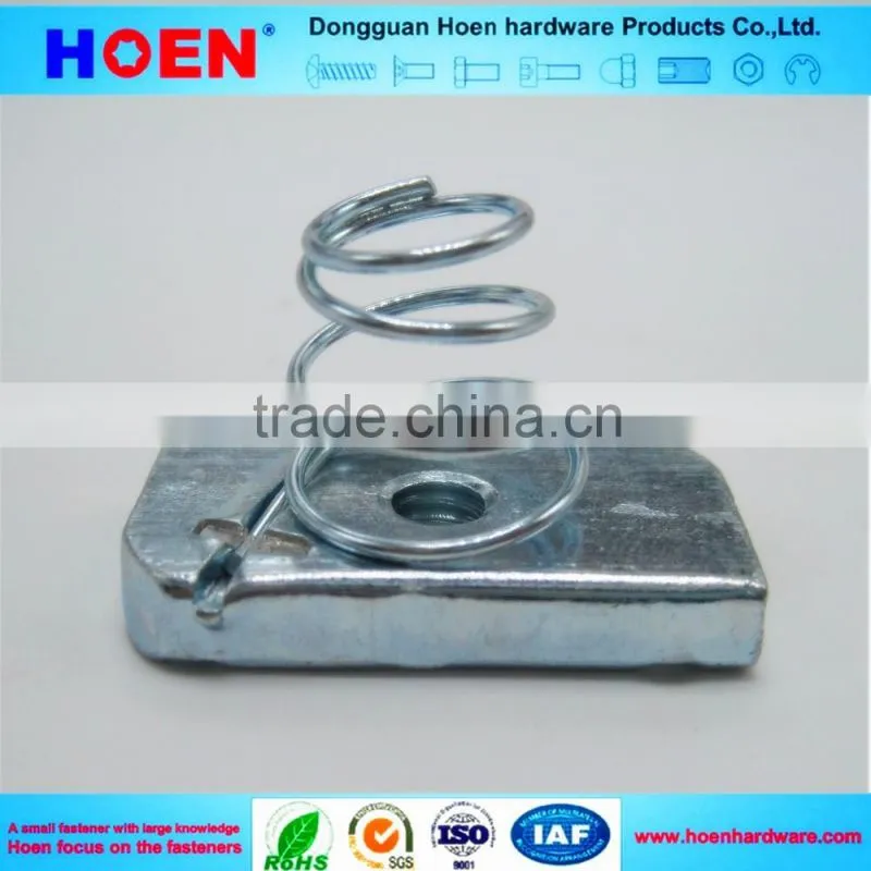 customized steel channel M12 spring nut