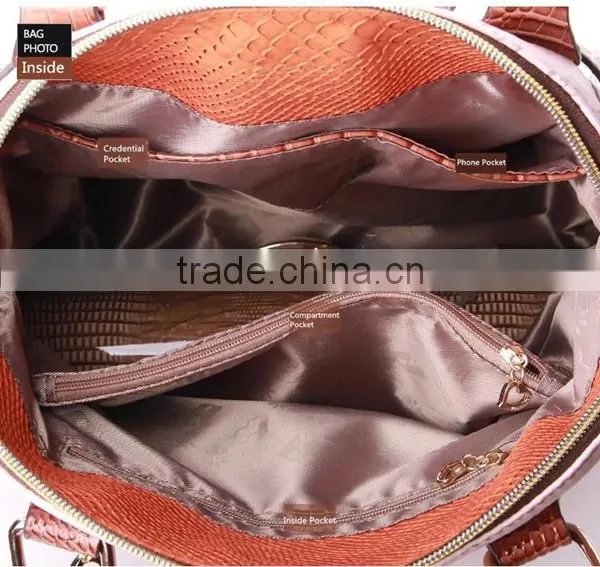 2015 PU Smart hot sale Fashion bags with inner pocket