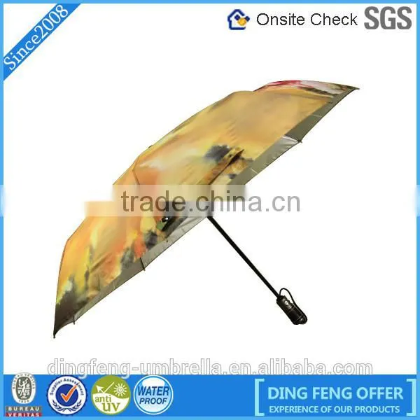 2015 Christmas gift custom rain umbrella,promotion umbrella