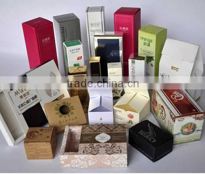 folding paper box for cosmetics