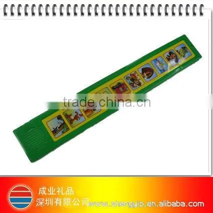 children book with sound module/sound bar/sound board