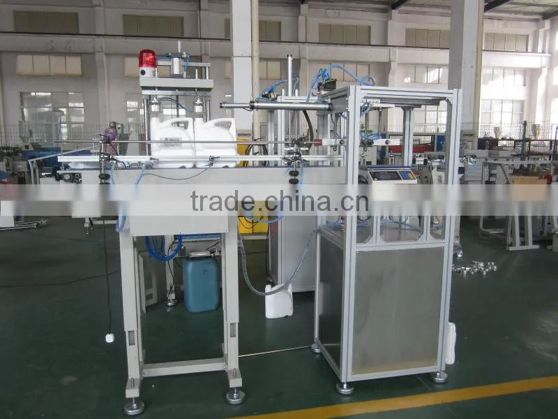 Automatic leak tester and weight system