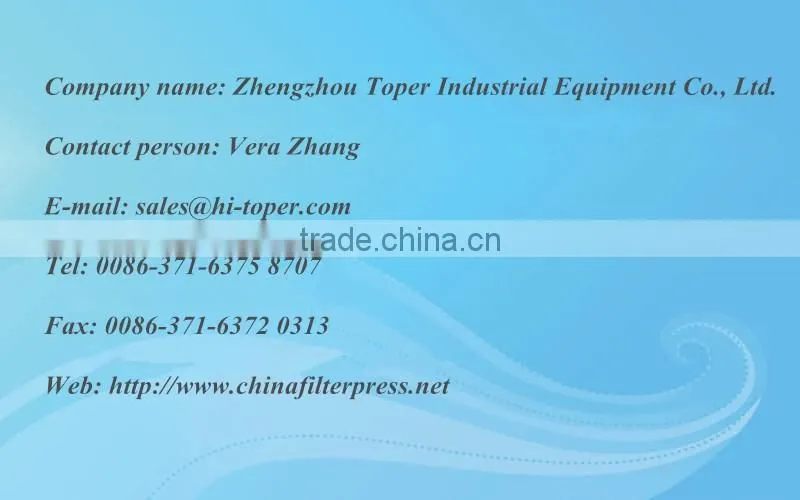 industrial industrial hydraulic pump/slurry and sludge pump used in the filter press.