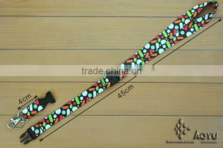 sublimation/heat transfer printing promotional lanyard