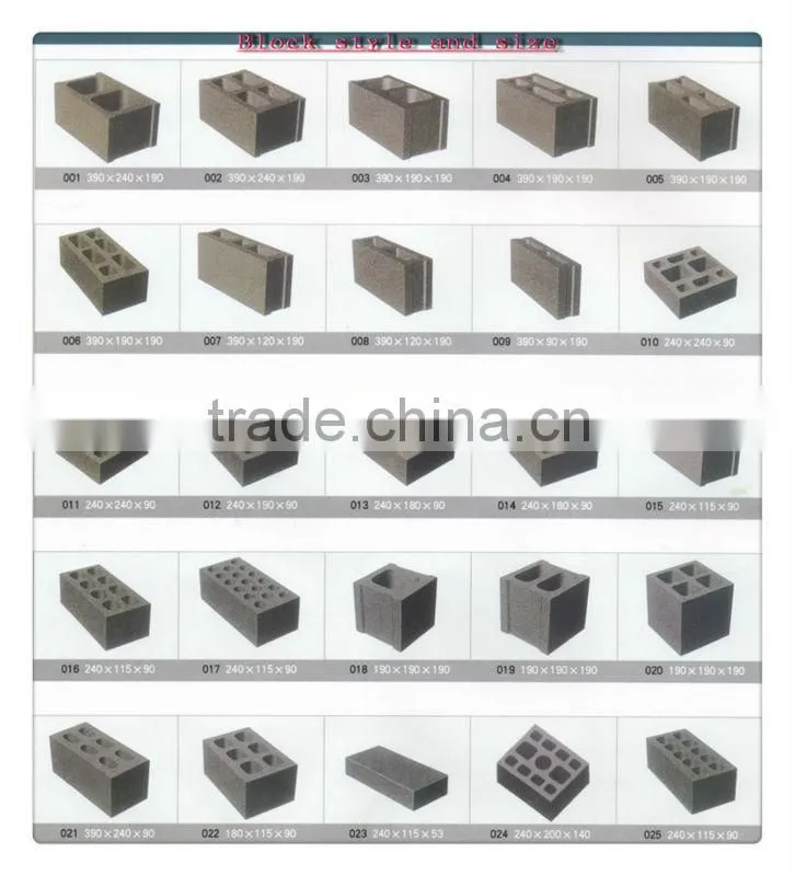 WT6-30 used concrete block making machine for sale