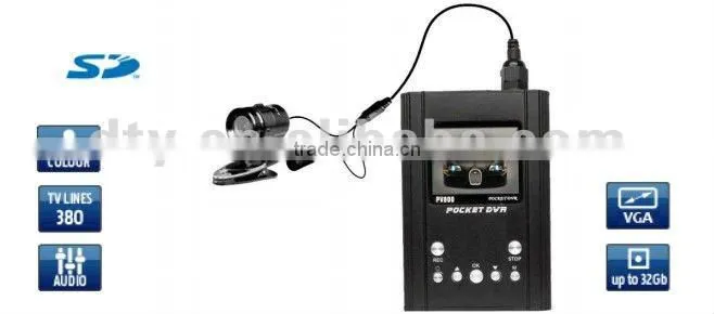 2.5'' TFT SD Card Pocket DVR with taxi camera