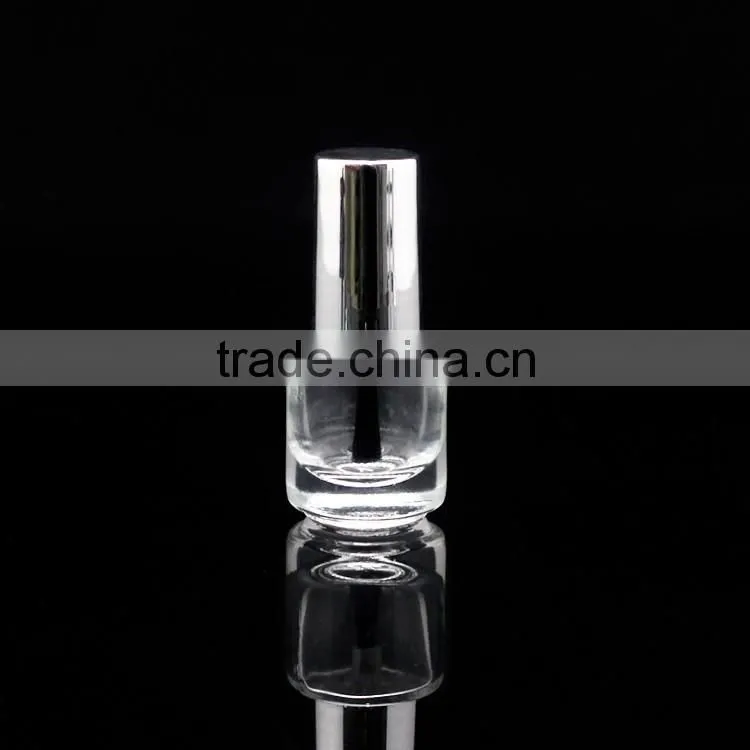 5ml Mini nail polish glass packing clear nail polish bottle