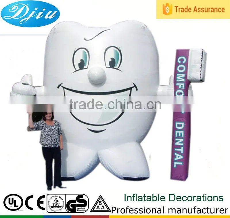 DJ-GG-110 New 13ft street hot simle mascot inflatable advertising decoration 4m outdoor board