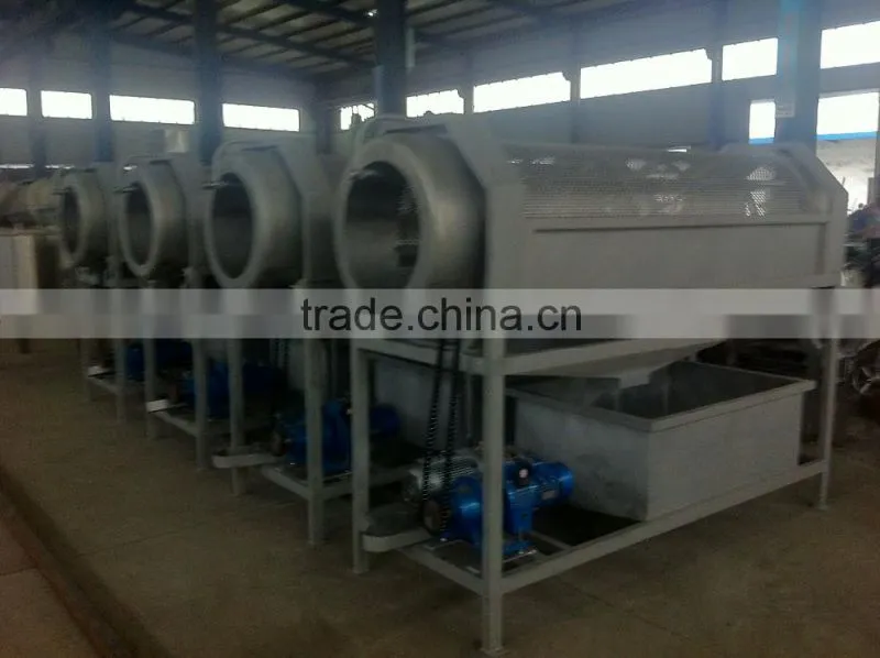 ZXJ roller type cleaner of fruit