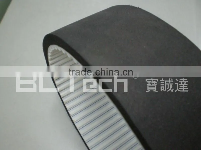 PU Timing Belt With Sponge/Foam - Black