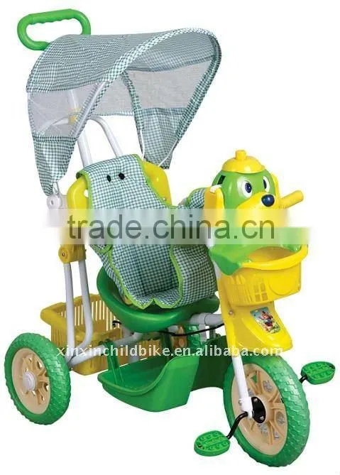 dog head cartoon design hot sale baby toy bike, children bicycle,trike, kid's tricycle ,baby tricycle (EN71,3C approved)