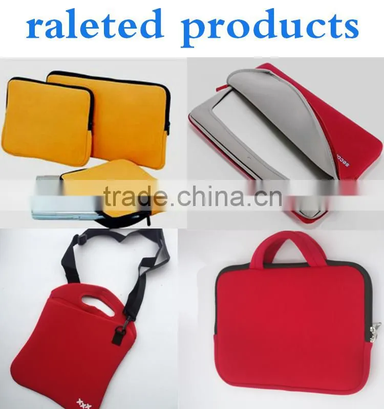 High quality neoprene fabric Laptop bag neoprene arm phone bag in roll