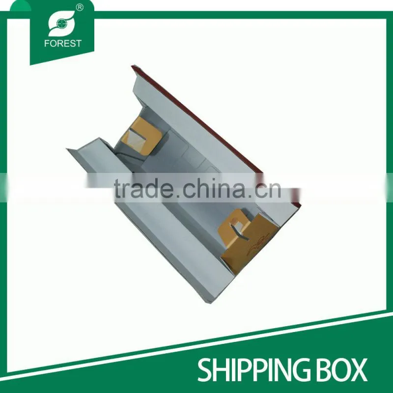 NEW TYPE FOLDED CORRUGATED SHIPPING CARTONS WITH TWISTED HANDLES
