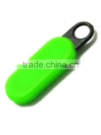 China Factory Hot Sell Custom Zipper, Plastic Zipper Puller with Cord