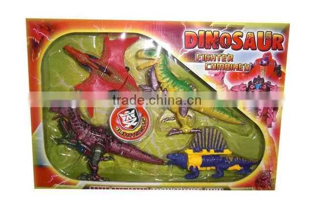 2013 Promotional Toys Super Combined Dinosaur-Robot(4-in-1)