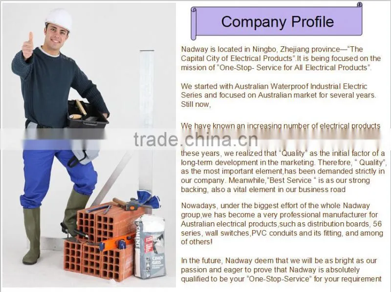Company Information single site socket outlet 413qc outlet Socket socket quick connect saa