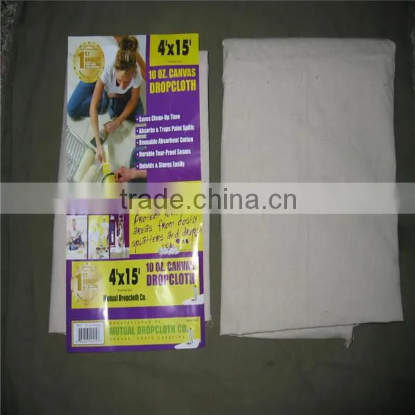 Canvas Drop Cloth cotton canavs drop cloth
