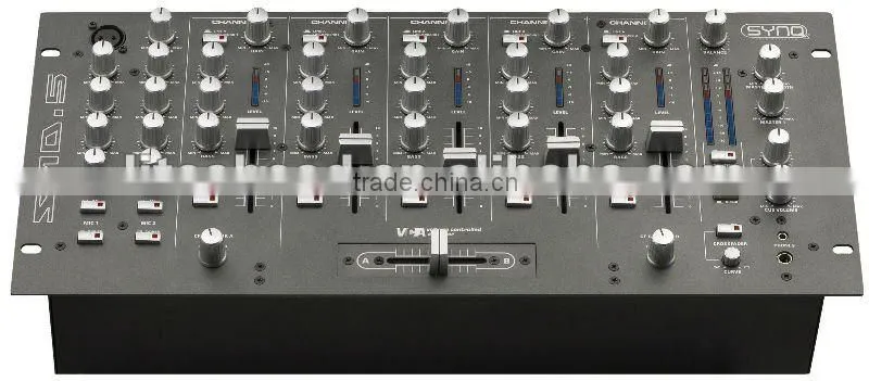Professional dj audio mixer
