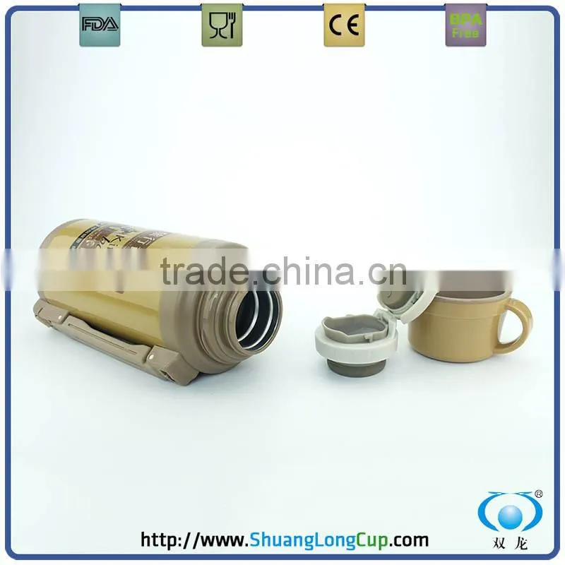 2 L Stainless Bottle Thermos Bottle with Twisted-on Cup