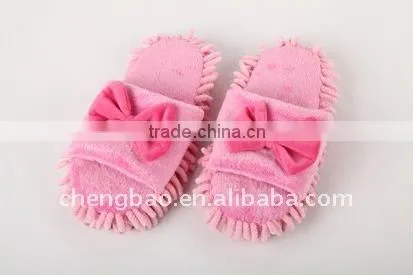 Fashionable indoor mop slippers