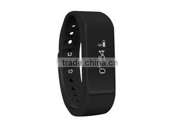 i5 plus smart wristband bracelet bluetooth 4.0 three color red,black,deep blue