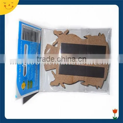 Custom printing 3D shape wooden fridge magnet