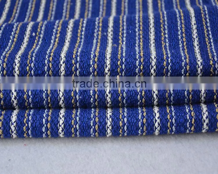 Jiufan Textile 2015 Fashionable Knit Fancy Fabric Striped Fabric for Garment