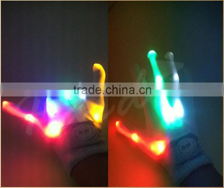2015 Concert led light gloves wholesale china