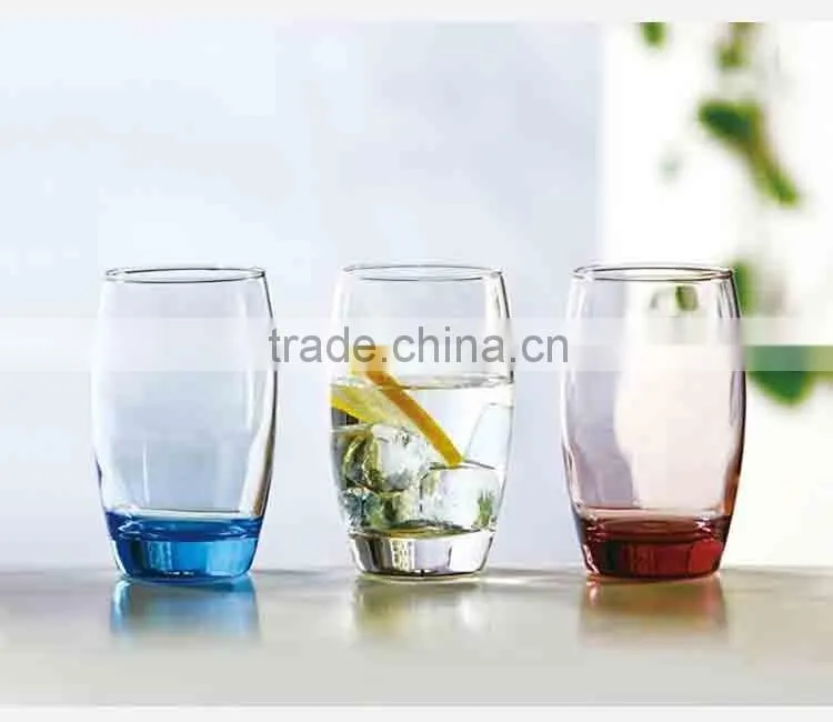 Oval Glass Juice Cup Yogurt Mousse Cup Office Home New Water glass