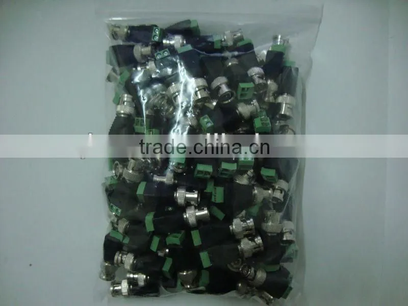 BNC With Terminal Screws Connector CCTV Adapter