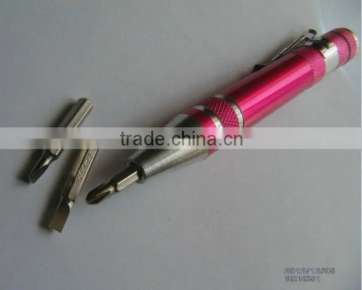 led aluminum alloy pen light&flashlight&torch multi tool led flashlight