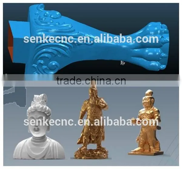 Hot sale !!! Woodworking CNC Router 3D scanner from Jinan Senke CNC