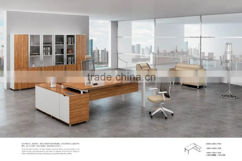 High end office boss furniture in china office executive table