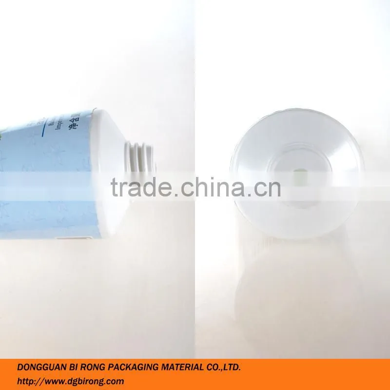 150ml labeling surface handing plastic cosmetic cream tubes