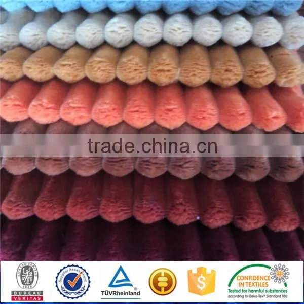 2015 Wholesale Wide Narrow Stripe Corduroy Fabric for Home textile