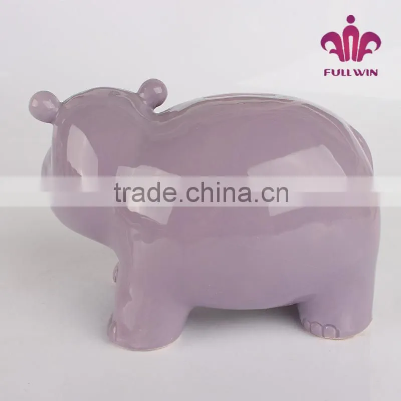 hippo shape large piggy bank for money the piggy bank