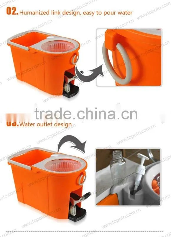spin mop,household cleaning mop,pp bucket