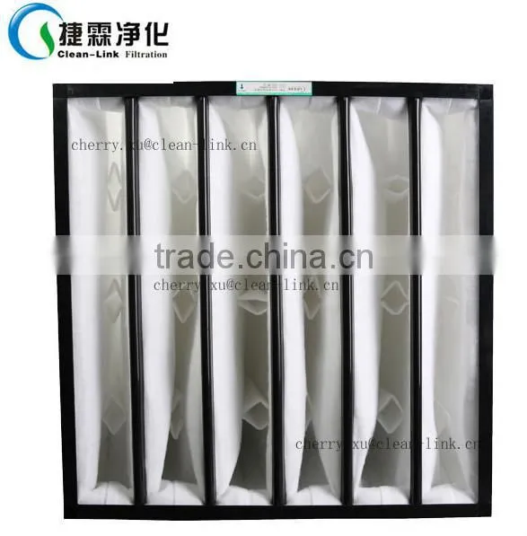 Huge Dust Capacity Diamond Spacer Self-supported air filter pocket filter