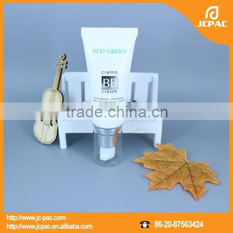 50 ml Pump Head Cream Airless Tube, Cosmetic Tube with Pump Sprayer