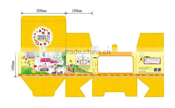 Wholesale custom printed colorful cardboard toy package design box
