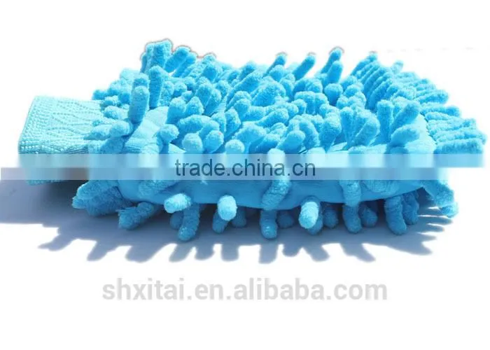 Car cleaning chenille waterproof gloves car washing gloves