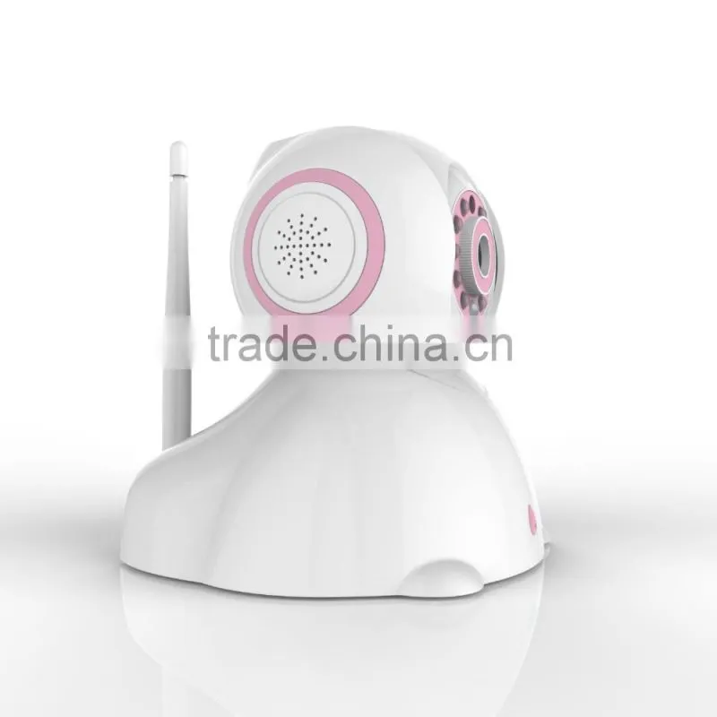 360 Degree View 720P HD IR Control Night Vision Wireless WiFi IP CCTV Video Audio Camera Onvif Protocol P2P WPS