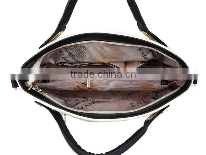 Fashion hot sale PU ladies handbag bags handbag tote bag