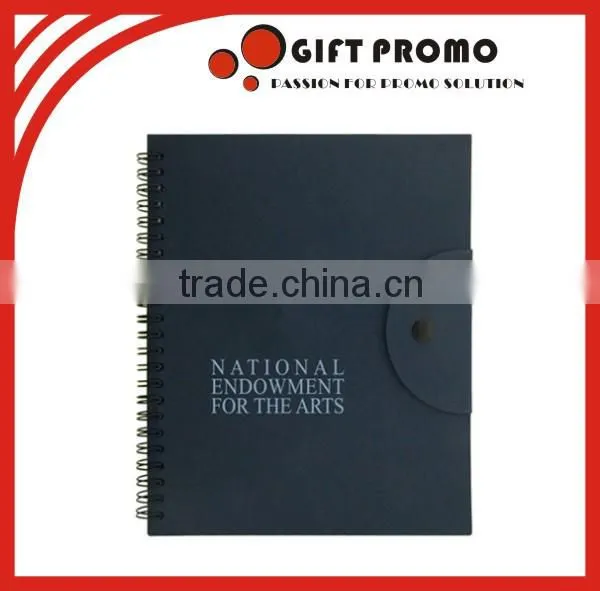 Advertising Printed Planner Spiral Notebook With Pen
