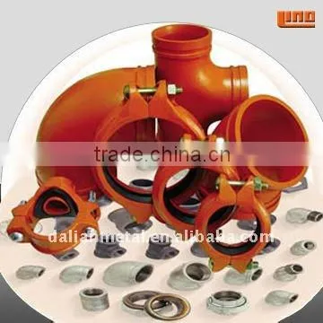 Ductile Iron clamp sanitary pipe fittings