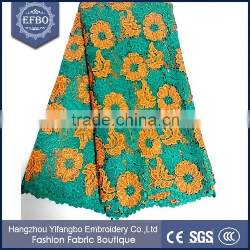 2017 Durable Quality Top One China Multi Colored African Cord Lace In Korea