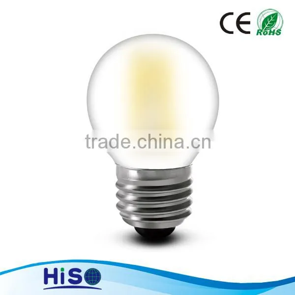 2015 hot sale dimmable led filament bulb E27 E14 B22 B15