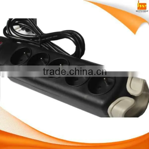 250V 10A French 5 outlets portable socket outlet